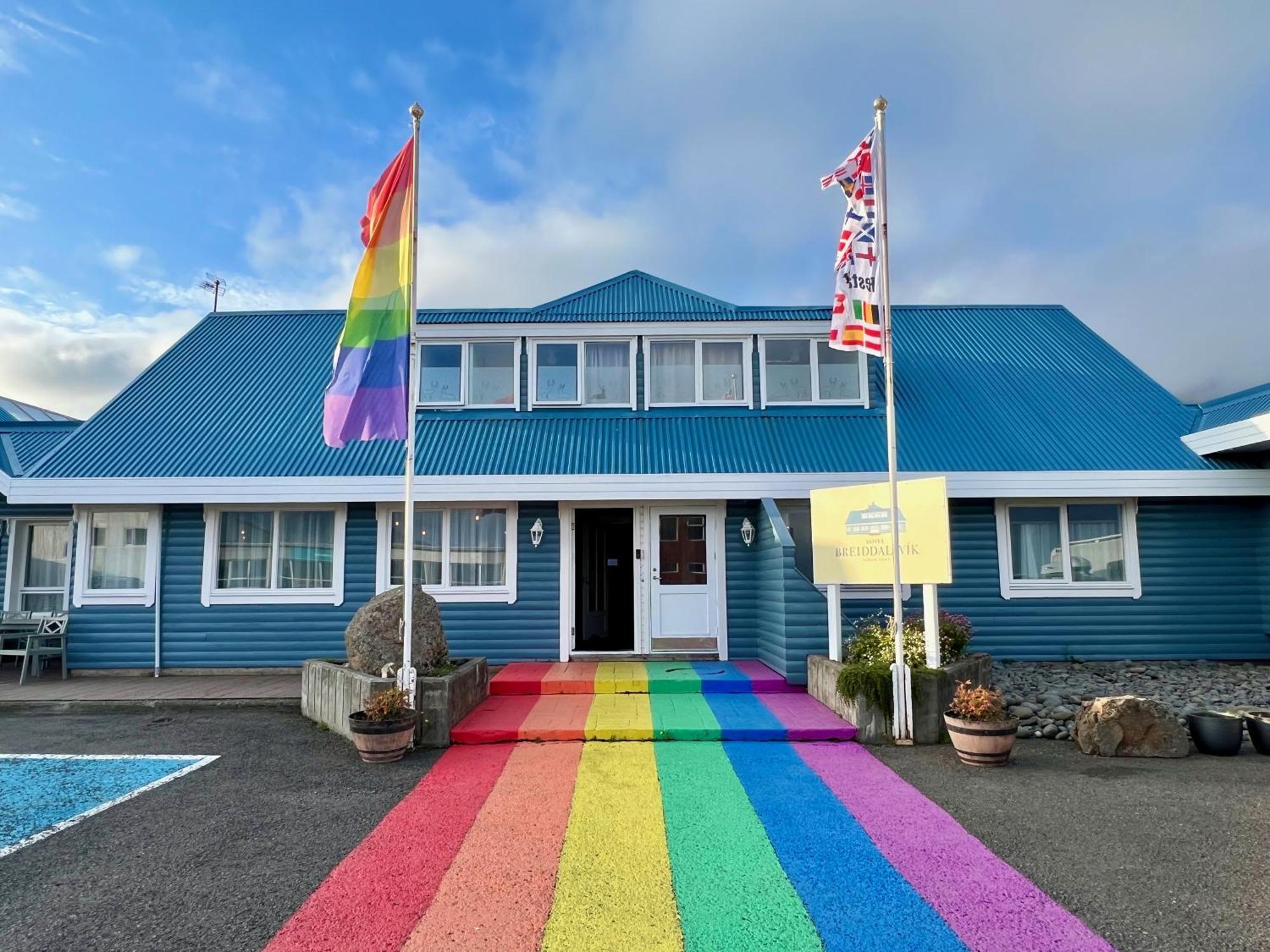Hotel Breiddalsvik Bagian luar foto